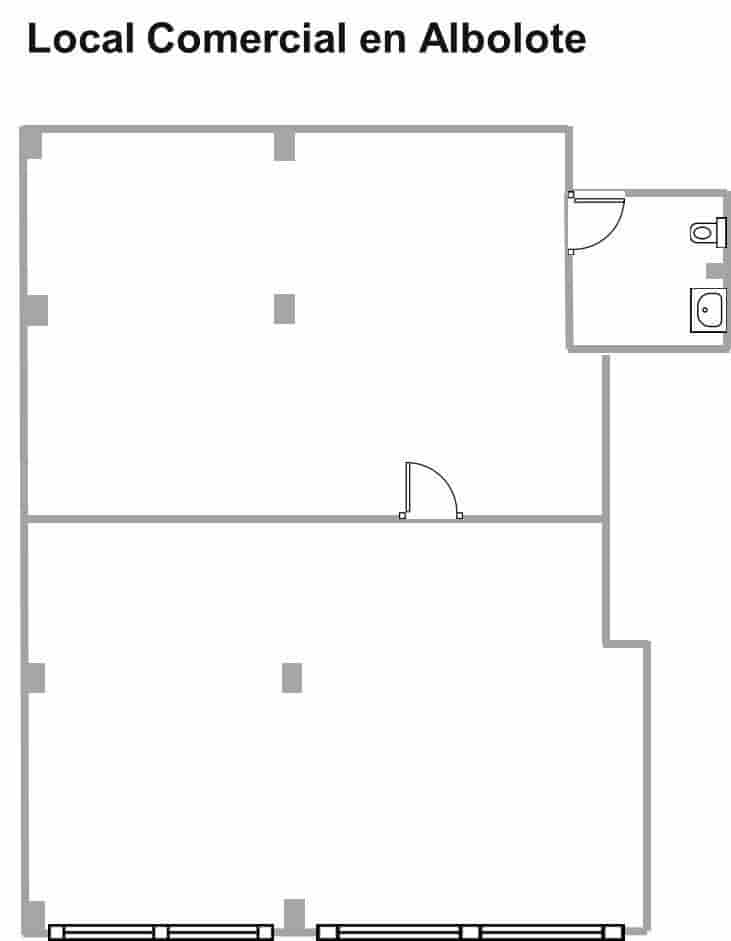 Commercial for sale in Albolote - € 115,000 (Ref: 9388038)