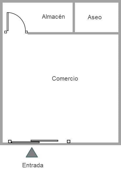 Commercial for rent in Granada city - € 800 (Ref: 9504420)