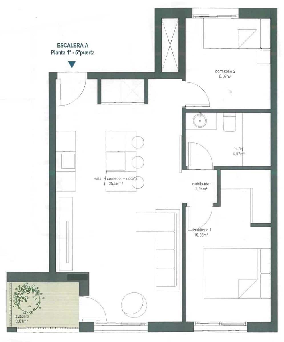 2 bedroom Apartment for sale in Puerto de Alcudia with garage - € 338,000 (Ref: 10168298)