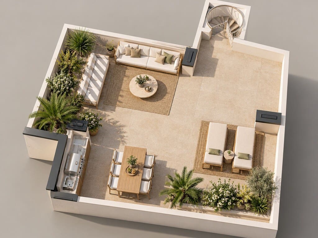 2 soveværelse Lejlighed til salg i Puerto de Alcudia med garage - € 429.000 (Ref: 10168299)