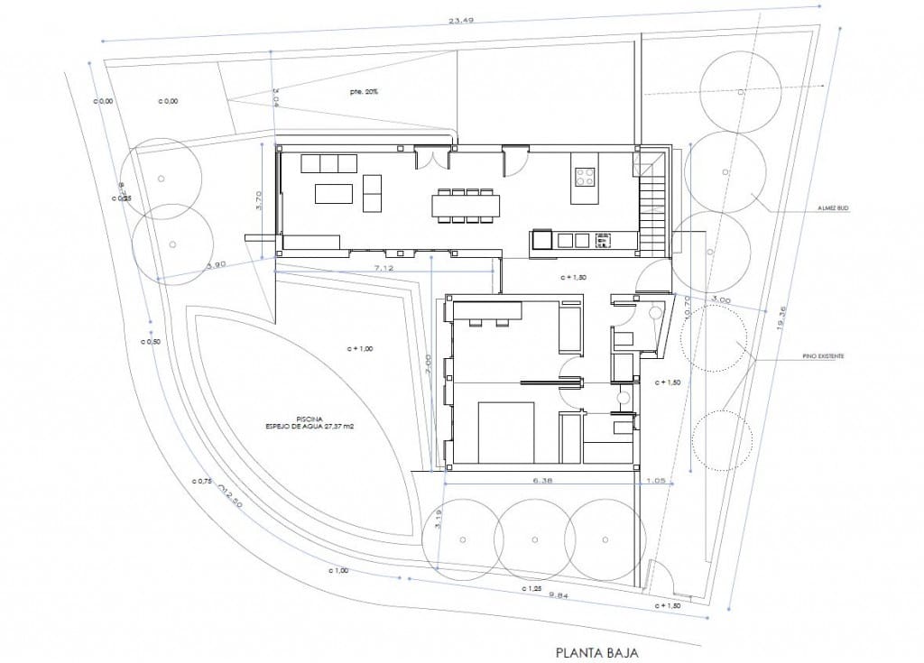 Grunde uden byggetilladelser til salg i Mal Pas-Bon Aire - € 280.000 (Ref: 7101301)