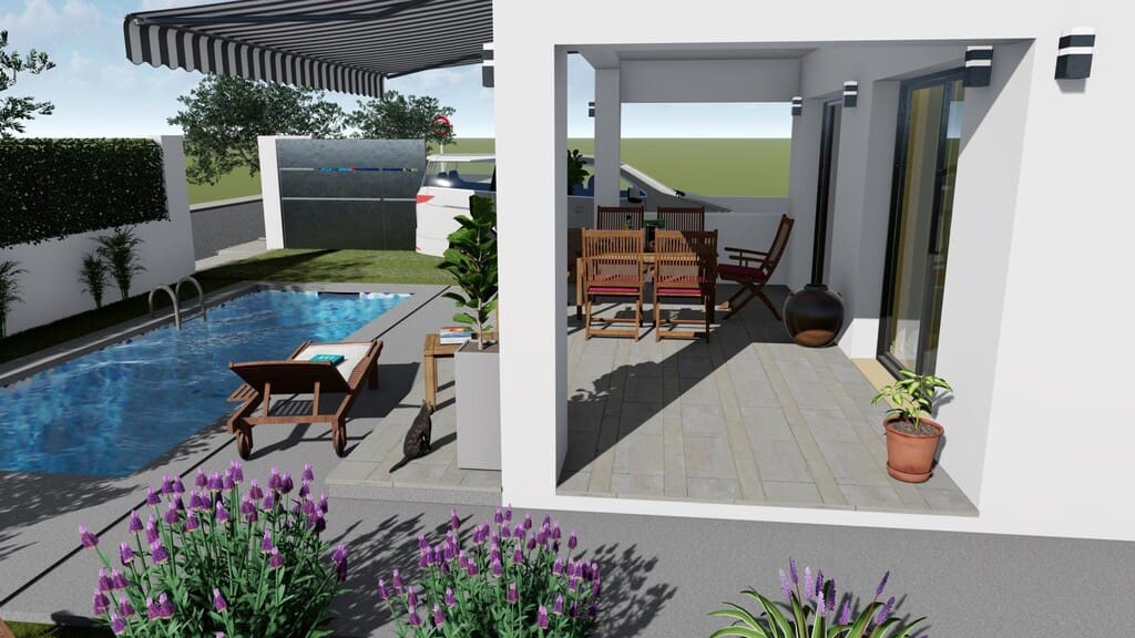 4 makuuhuone Huvila myytävänä paikassa Son Serra de Marina mukana uima-altaan - 650 000 € (Ref: 9949331)