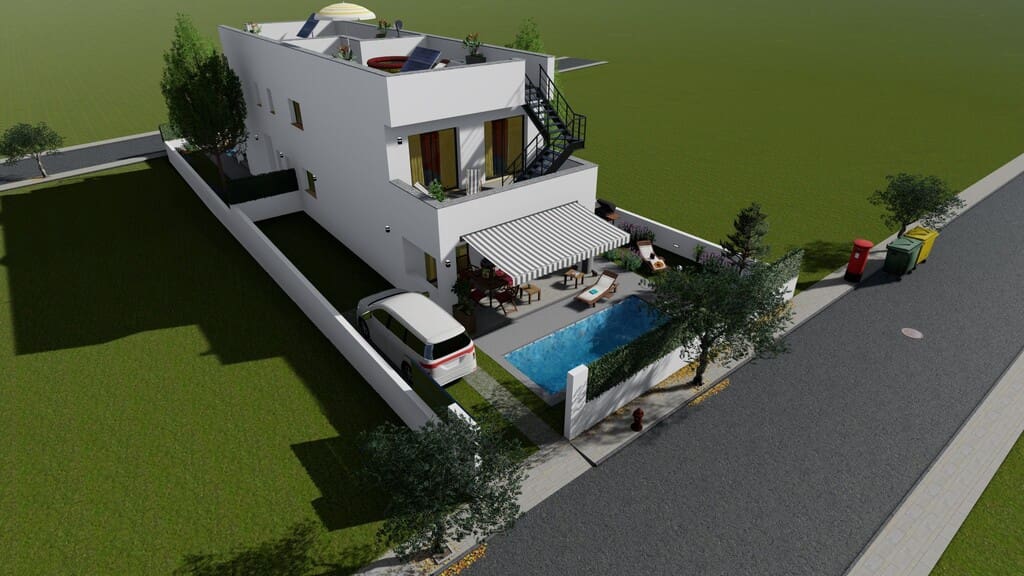 4 makuuhuone Huvila myytävänä paikassa Son Serra de Marina mukana uima-altaan - 650 000 € (Ref: 9949331)