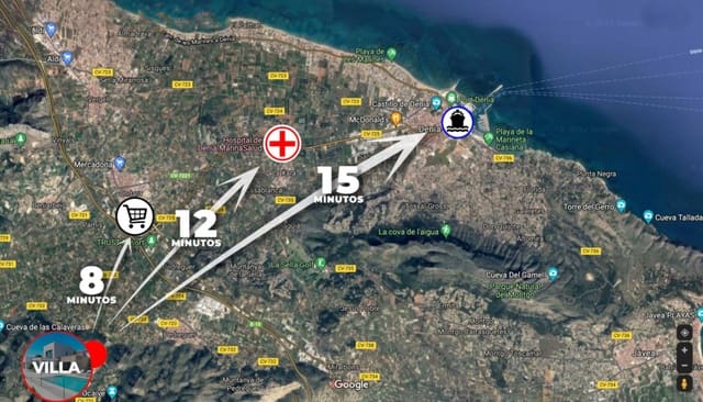 3 soveværelse Villa til salg i Pedreguer med swimmingpool garage - € 850.000 (Ref: 8260550)