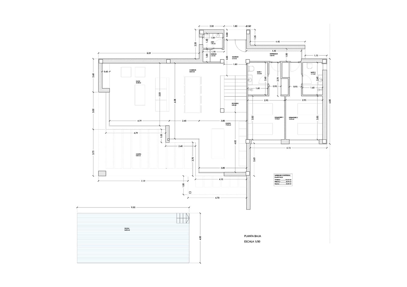 3 bedroom Villa for sale in Javea / Xabia with pool garage - € 1,150,000 (Ref: 8777488)