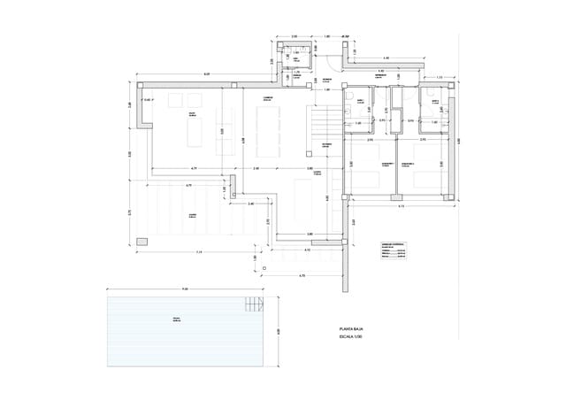 3 makuuhuone Huvila myytävänä paikassa Centro ciudad, Javea / Xàbia mukana uima-altaan 
autotalli - 1 150 000 € (Ref: 8777488)