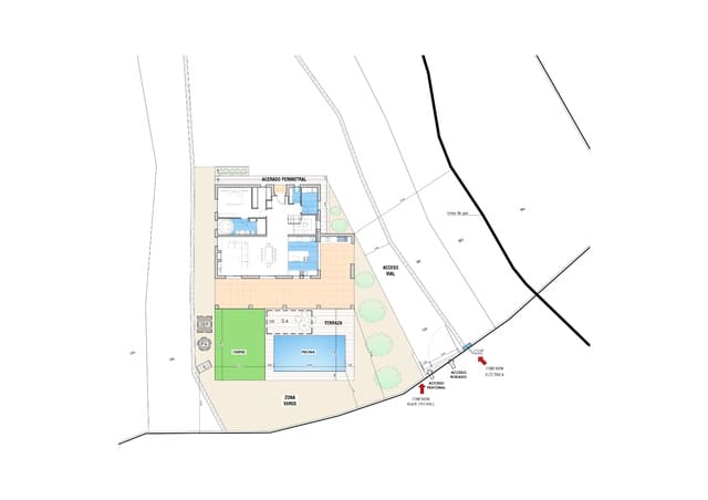 4 sypialnia Willa na sprzedaż w Benissa z basenem garażem - 1 280 000 € (Ref: 9109419)