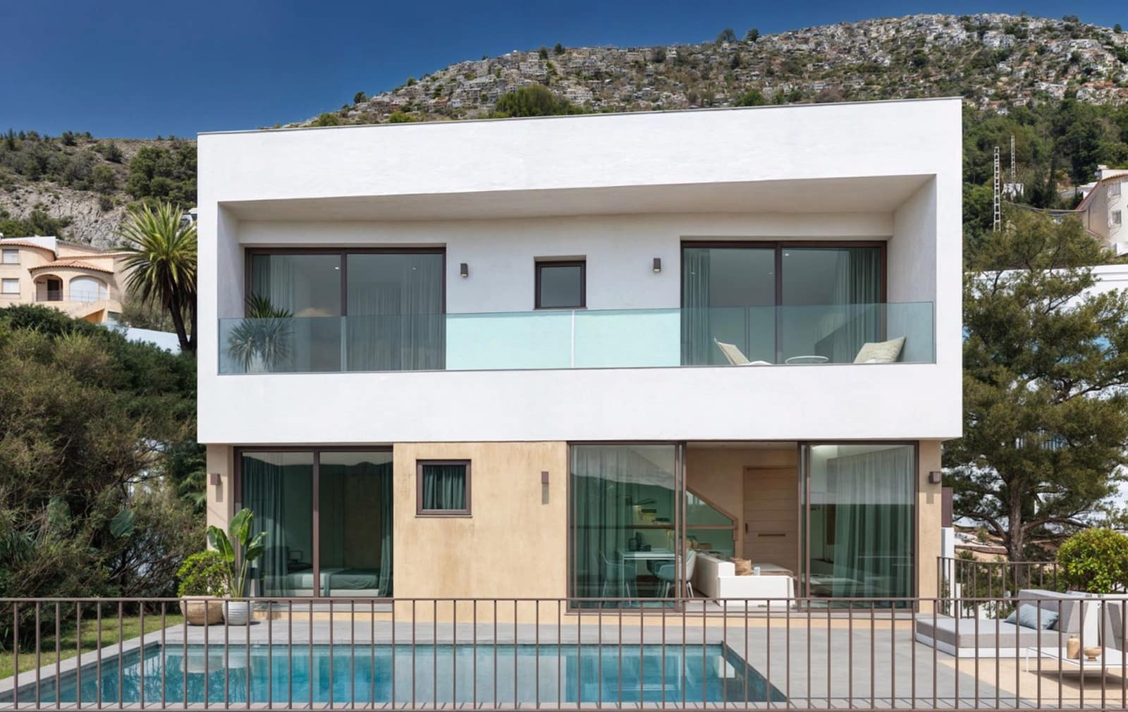 3 sypialnia Willa na sprzedaż w Alcalali / Alcanali z basenem garażem - 630 000 € (Ref: 9473421)