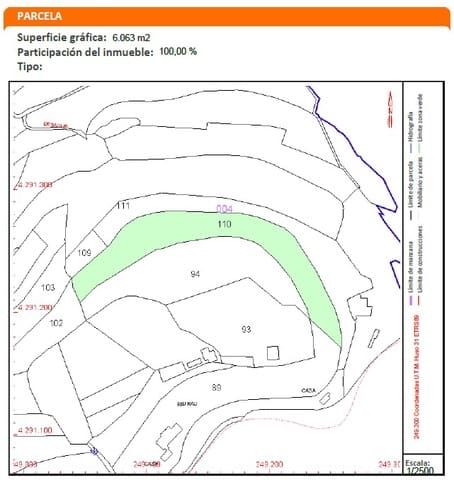 Byggegrund til salg i Teulada Pueblo, Teulada-Moraira - € 520.000 (Ref: 9547138)