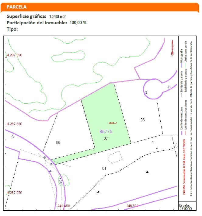 Byggegrund til salg i Teulada - € 350.000 (Ref: 9707759)