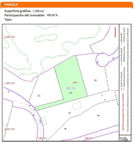 Byggegrund til salg i Teulada Pueblo, Teulada-Moraira - € 350.000 (Ref: 9707759)