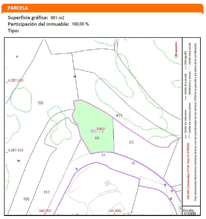 Byggegrund til salg i Teulada - € 350.000 (Ref: 9707760)