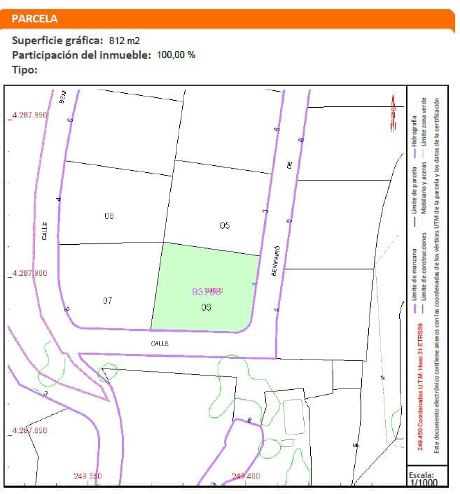 Byggegrund til salg i Teulada - € 550.000 (Ref: 9707761)