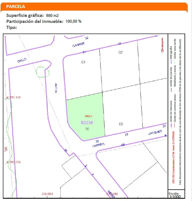 Bauplatz zu verkaufen in Javea / Xabia - 350.000 € (Ref: 9723879)