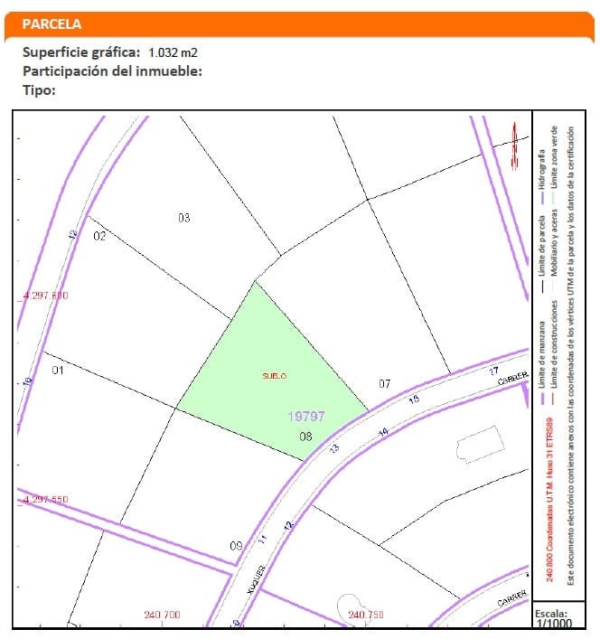 Building Plot for sale in Pedreguer - € 135,000 (Ref: 9781408)
