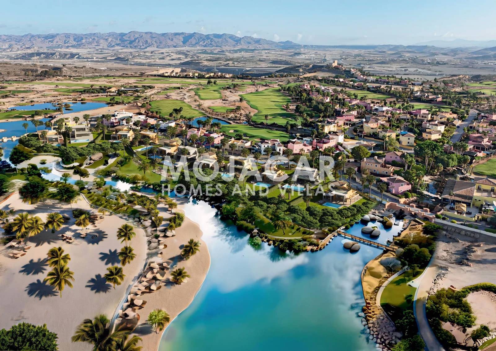 4 soverom Villa til salgs i Desert Springs med svømmebasseng garasje - € 950 000 (Ref: 9327022)