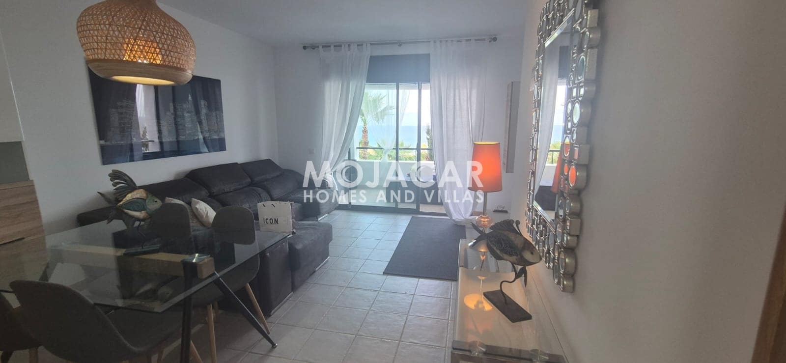2 sovrum Lägenhet att hyra i Mojacar med pool garage - 1 350 € (Ref: 9378088)