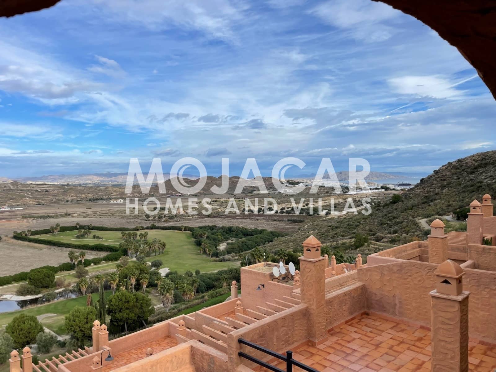 Appartement de 2 chambres de location de vacances à Mojacar avec piscine garage - 480 € (Ref: 9383190)