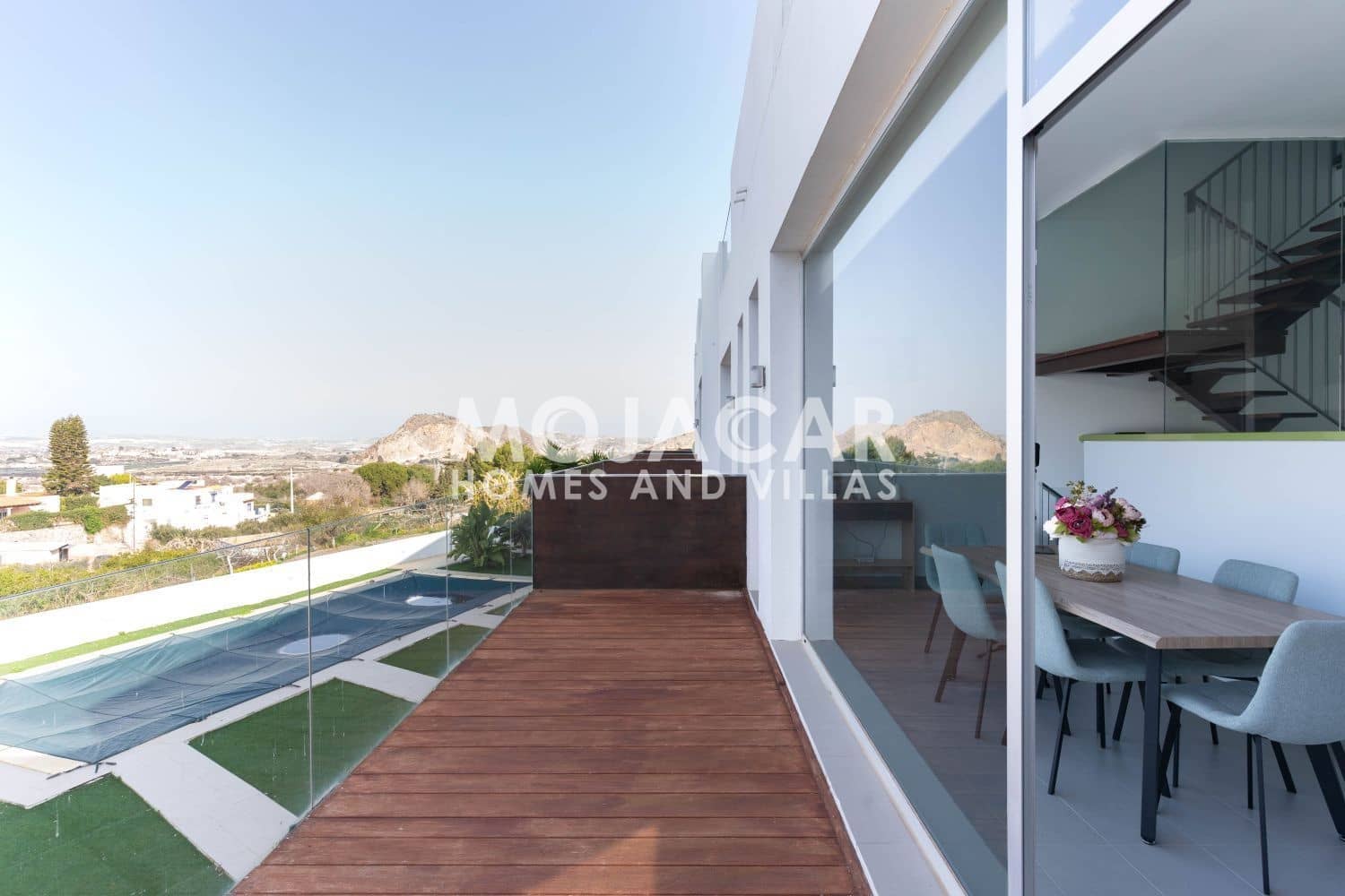 3 chambre Villa/Maison Semi-Mitoyenne à vendre à Mojacar avec piscine garage - 297 500 € (Ref: 9606302)