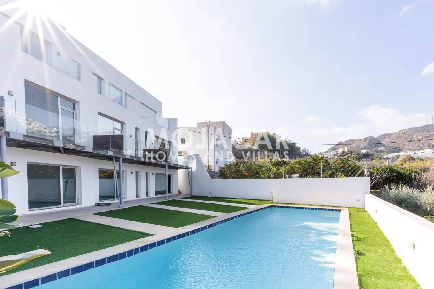 3 chambre Villa/Maison Semi-Mitoyenne à vendre à Mojacar avec piscine garage - 297 500 € (Ref: 9606302)