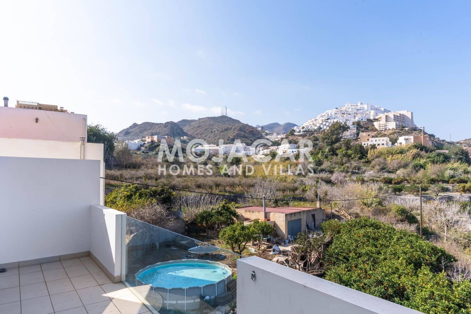 3 chambre Villa/Maison Semi-Mitoyenne à vendre à Mojacar avec piscine garage - 297 500 € (Ref: 9606302)