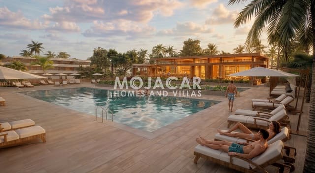 2 Zimmer Strandapartment zu verkaufen in Cala Marqués, Vera mit Pool Garage - 280.000 € (Ref: 9972228)