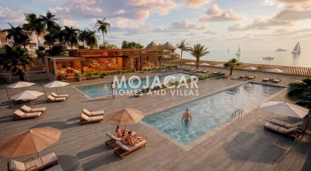 2 Zimmer Strandapartment zu verkaufen in Cala Marqués, Vera mit Pool Garage - 280.000 € (Ref: 9972228)