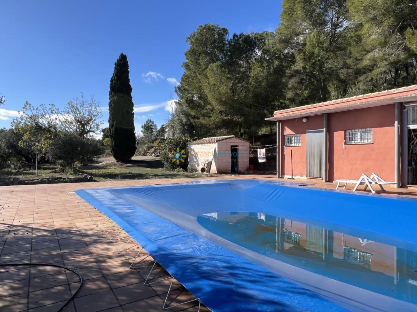 Chalet de 3 habitaciones en L'Olleria en venta con piscina - 295.000 € (Ref: 10000868)