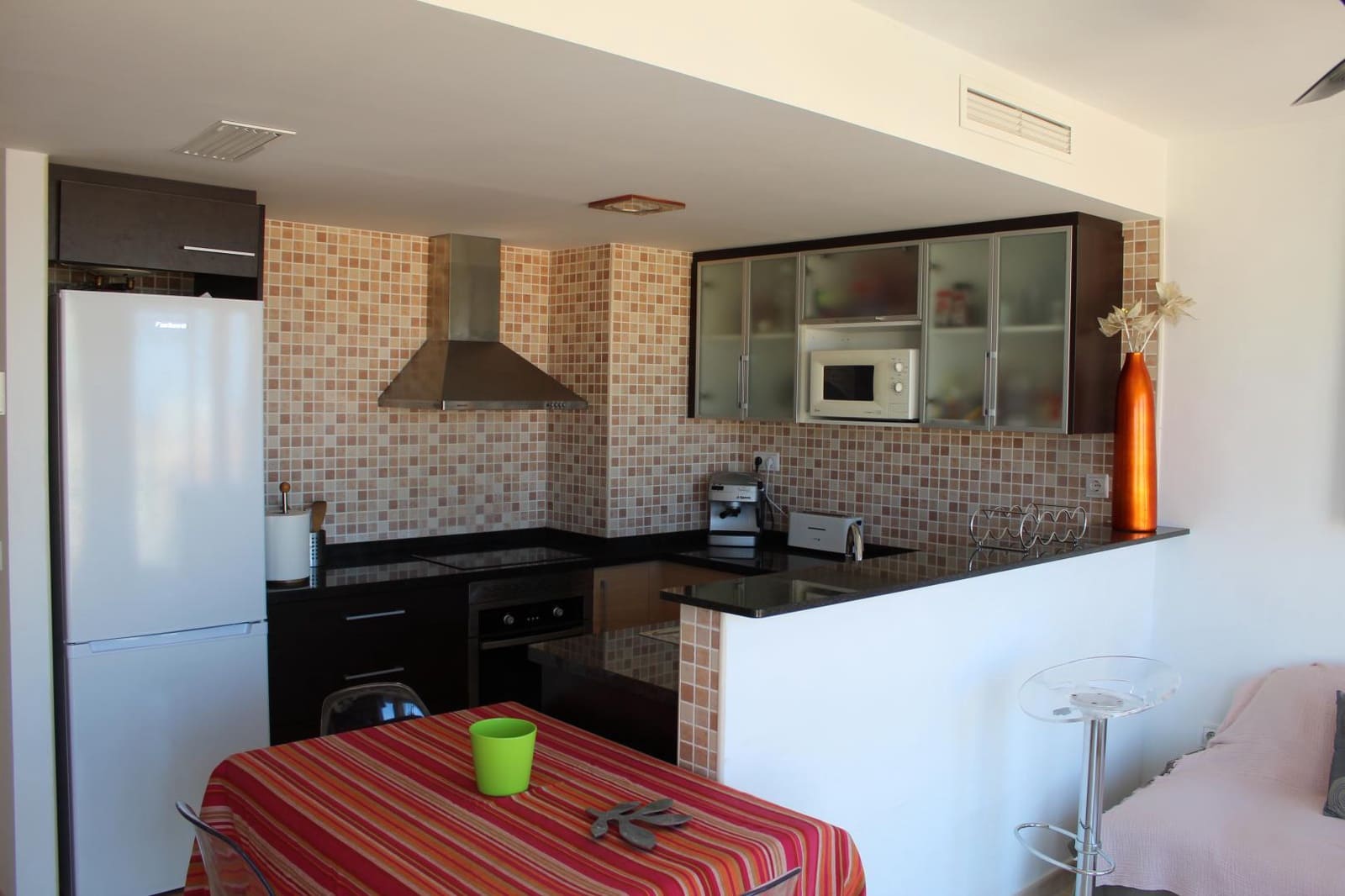 2 sypialnia Apartament przy plaży do wynajęcia w Oliva z basenem garażem - 650 € (Ref: 10077001)