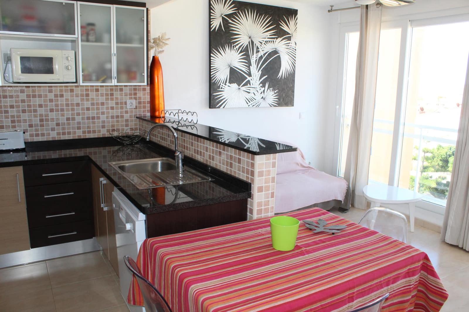 2 sypialnia Apartament przy plaży do wynajęcia w Oliva z basenem garażem - 650 € (Ref: 10077001)