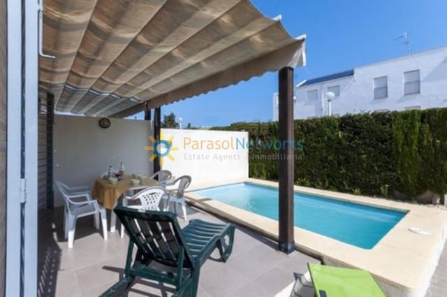 2 bedroom Semi-detached Villa for rent in Oliva Playa, Oliva with pool garage - € 950 (Ref: 10093966)