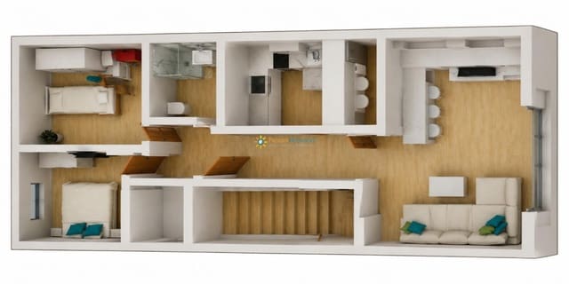 Apartamento de 2 habitaciones en Palma de Gandía en venta con garaje - 119.100 € (Ref: 10093967)