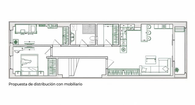 Apartamento de 2 habitaciones en Palma de Gandía en venta con garaje - 119.100 € (Ref: 10093967)