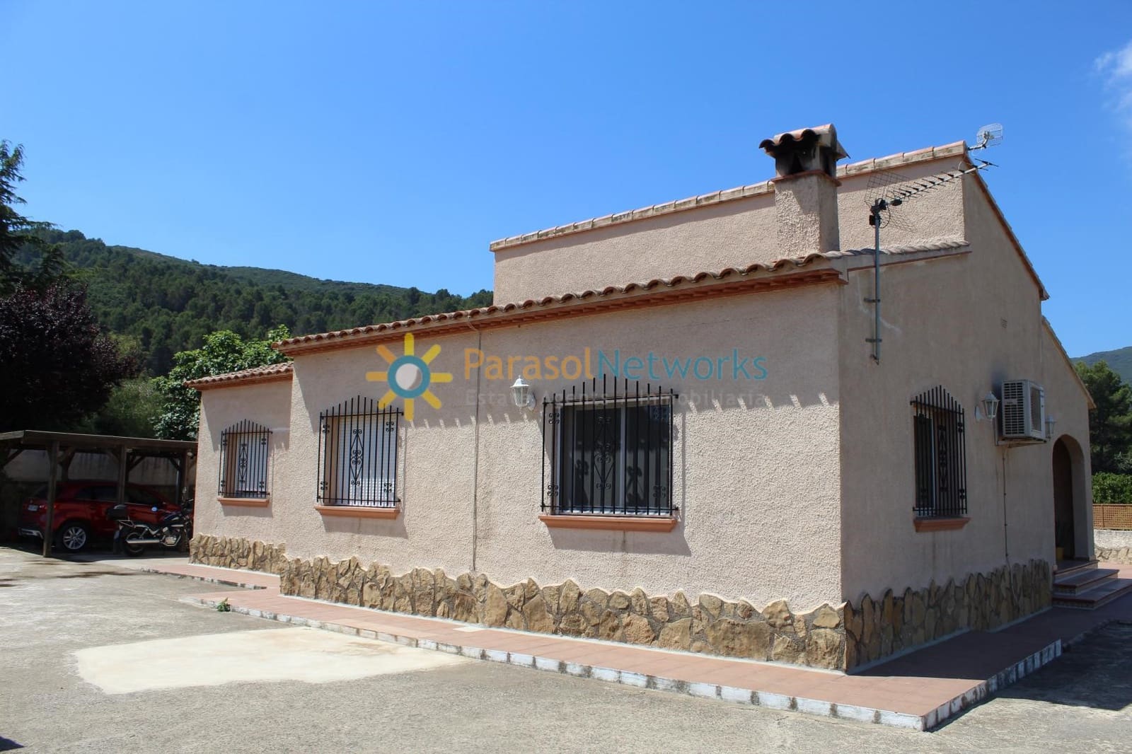 3 soverom Villa til leie i Villalonga med svømmebasseng garasje - € 1 400 (Ref: 9115462)