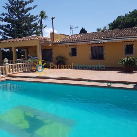 4 bedroom Villa for rent in Oliva with pool garage - € 1,600 (Ref: 9146572)