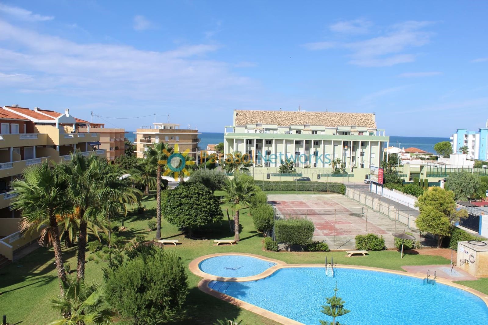 2 Zimmer Apartment zu vermieten in Denia mit Pool - 600 € (Ref: 9237065)