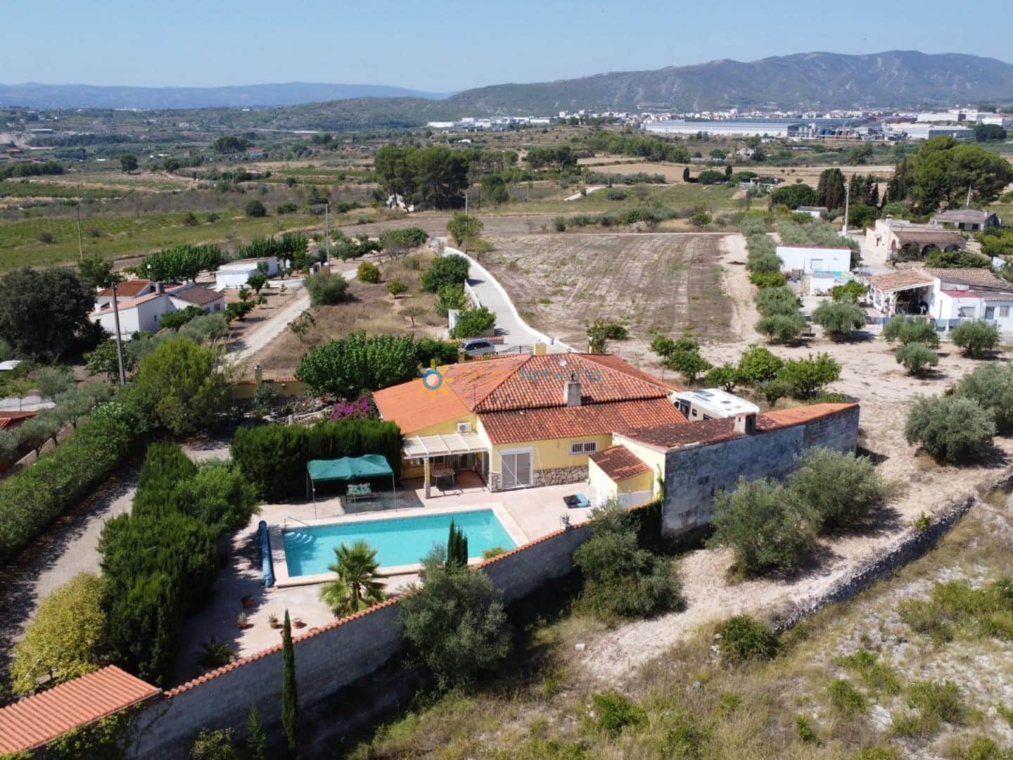 3 sovrum Villa till salu i L'Olleria med pool garage - 265 000 € (Ref: 9471748)