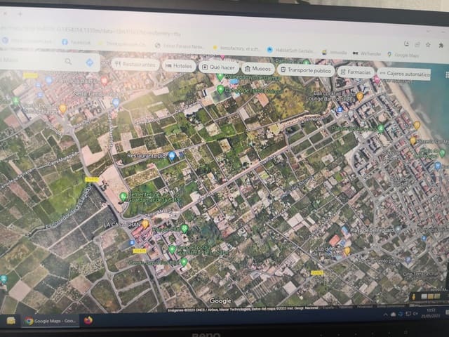 Terreno/Finca Rústica en Guardamar de la Safor en venta - 35.000 € (Ref: 9480772)