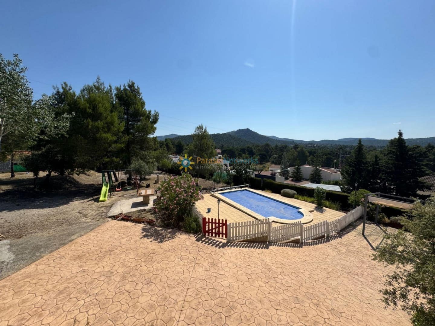 5 sypialnia Willa na sprzedaż w Bocairent z basenem garażem - 376 000 € (Ref: 9539742)