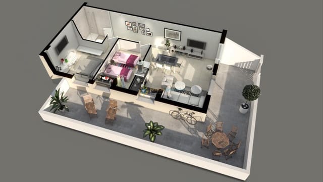 2 quarto Apartamento para venda em Bellreguard - 175 000 € (Ref: 9795764)