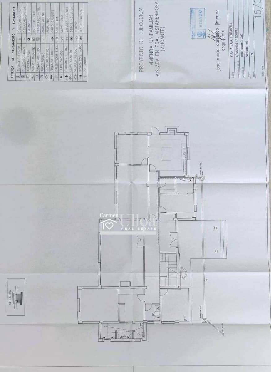 6 soverom Villa til salgs i Alicante by med svømmebasseng garasje - € 1 350 000 (Ref: 7576213)