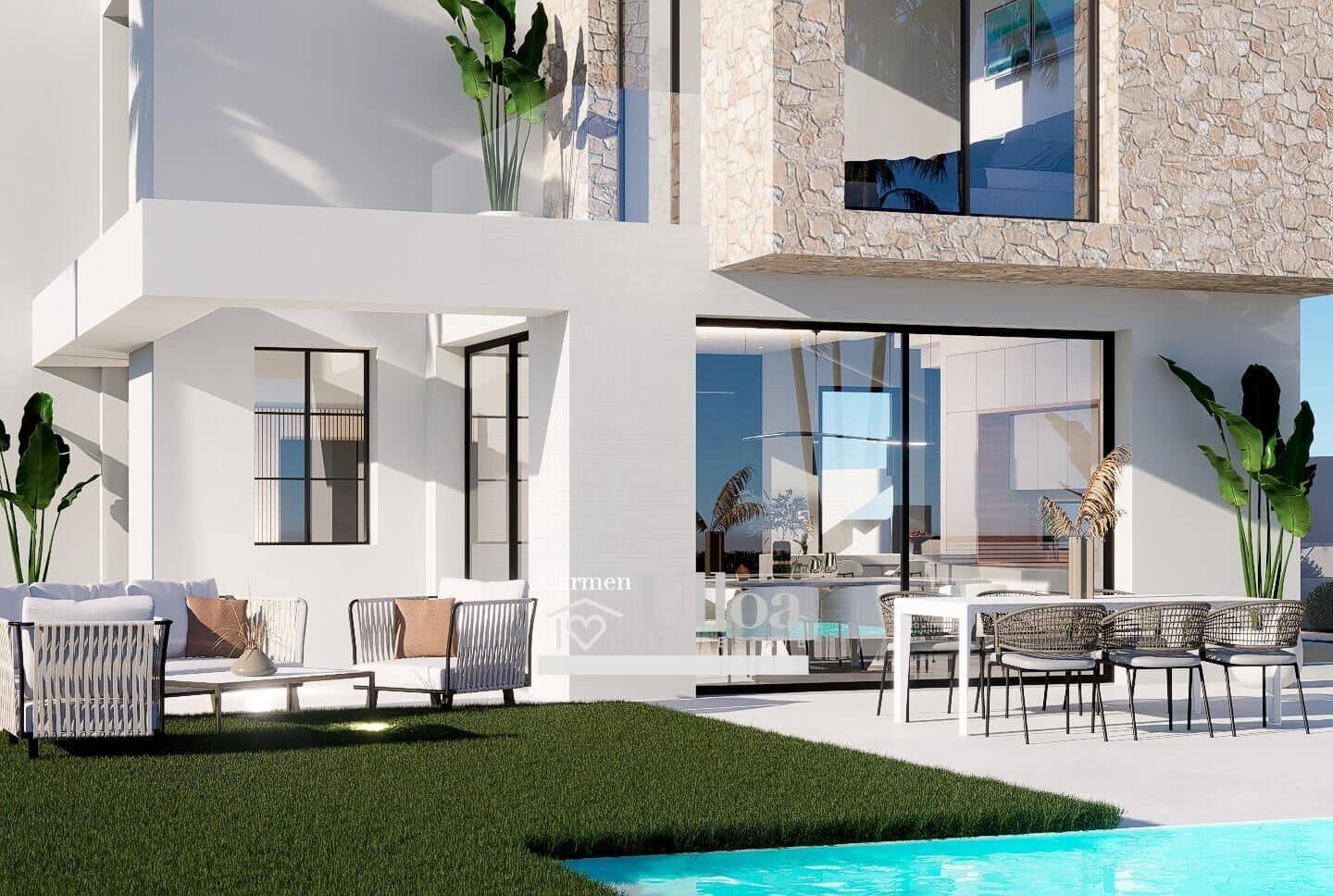 Chalet de 3 habitaciones en Finestrat en venta con piscina - 709.900 € (Ref: 8229559)