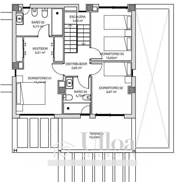 4 makuuhuone Huvila myytävänä paikassa Playa de Muchavista mukana uima-altaan - 1 100 000 € (Ref: 8245693)