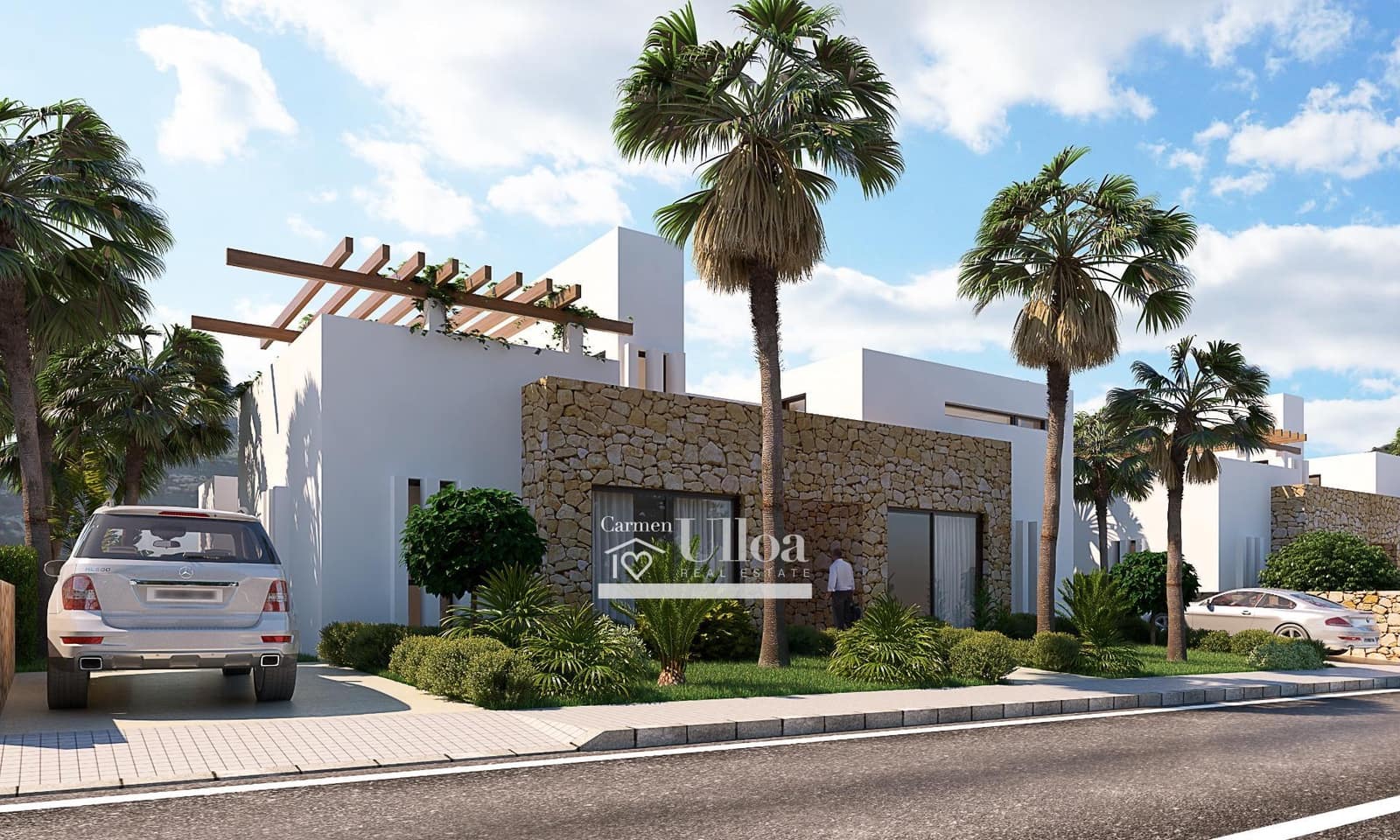 2 bedroom Terraced Villa for sale in Monforte del Cid with pool - € 495,000 (Ref: 8354073)