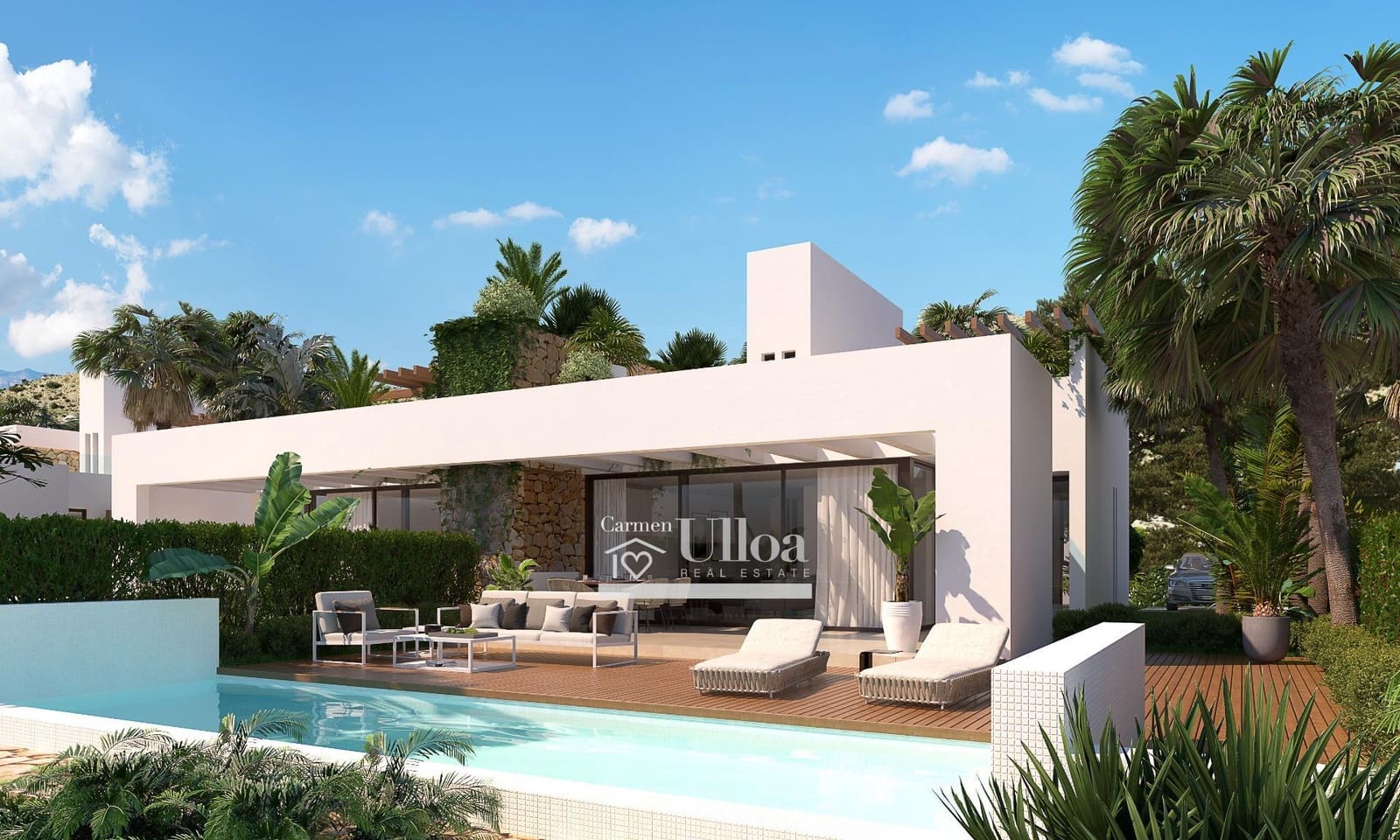 2 bedroom Terraced Villa for sale in Monforte del Cid with pool - € 495,000 (Ref: 8354073)