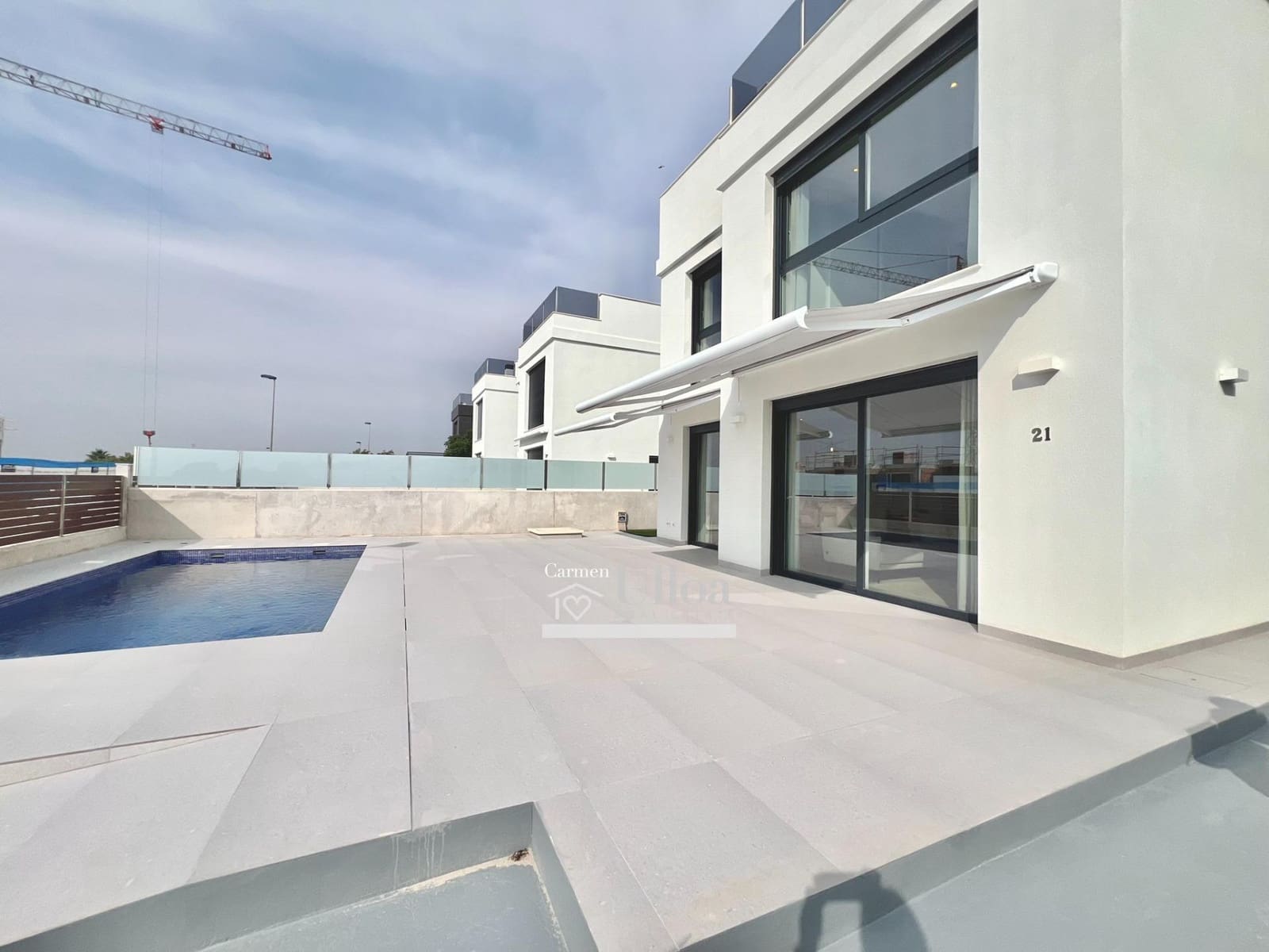 Chalet de 3 habitaciones en Muchamiel / Mutxamel en venta con piscina - 495.000 € (Ref: 8382834)