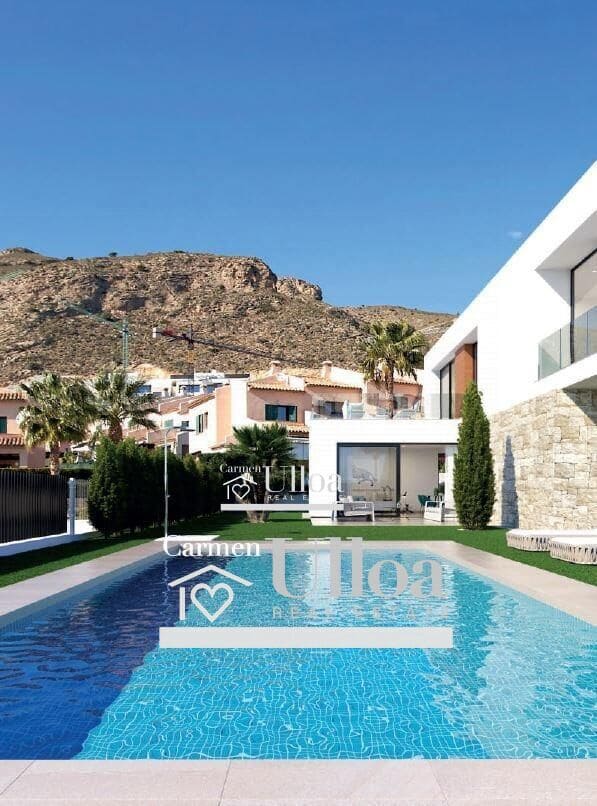 3 bedroom Villa for sale in Finestrat with pool garage - € 1,145,000 (Ref: 8472617)