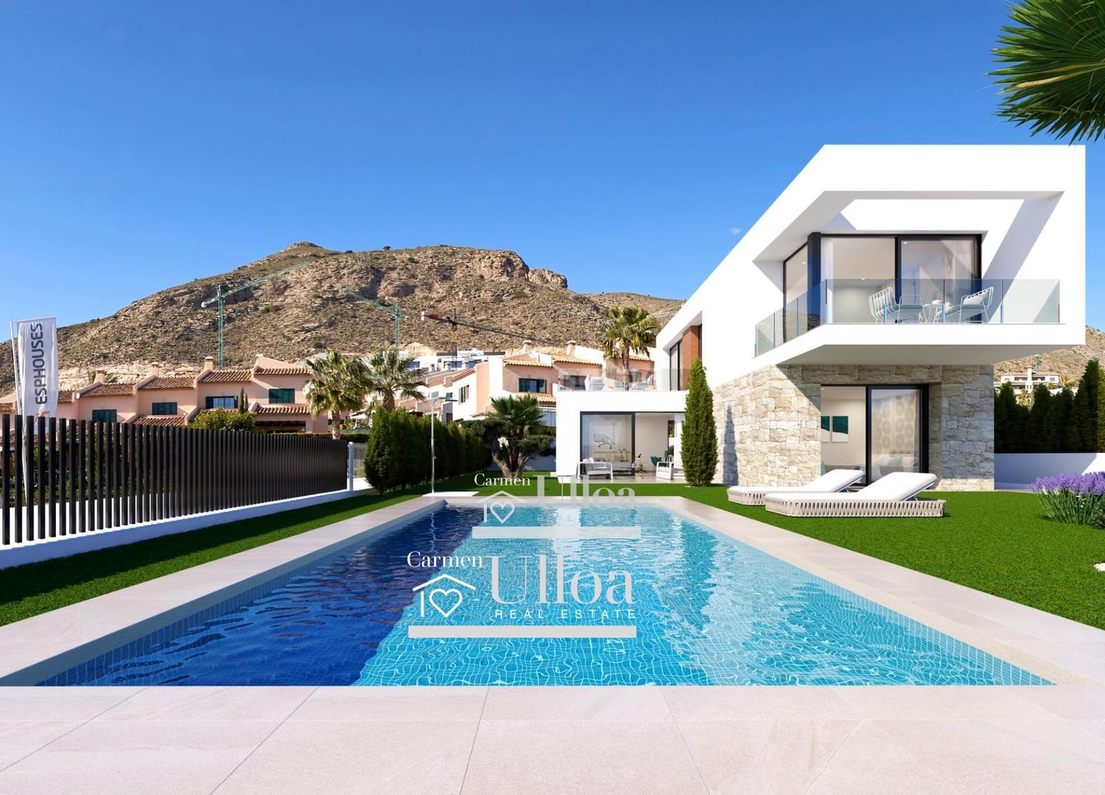 Chalet de 3 habitaciones en Finestrat en venta con piscina garaje - 1.145.000 € (Ref: 8472617)