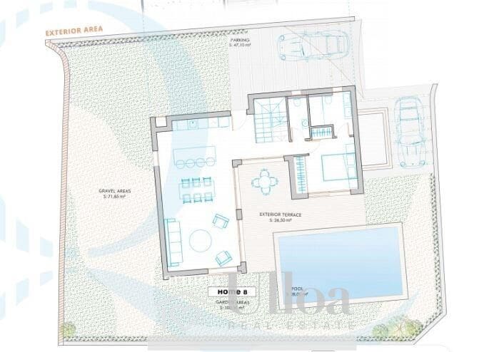 3 sypialnia Willa na sprzedaż w Alfaz del Pi / L'Alfas del Pi z basenem - 760 000 € (Ref: 8534089)