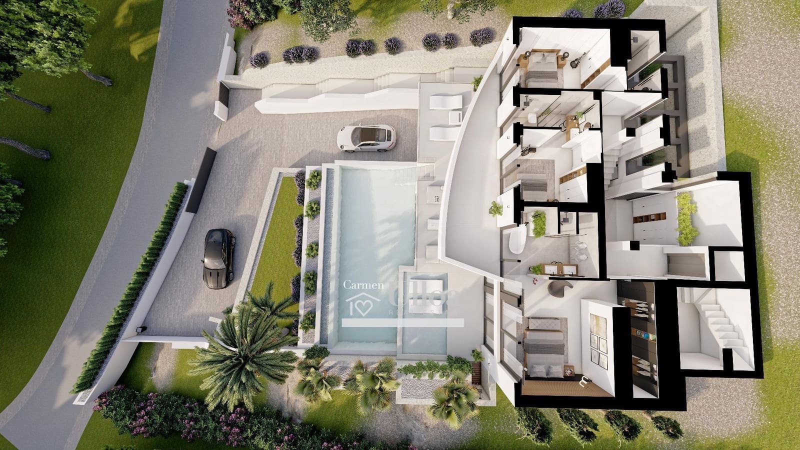 4 bedroom Villa for sale in Altea with pool garage - € 2,090,000 (Ref: 8538861)